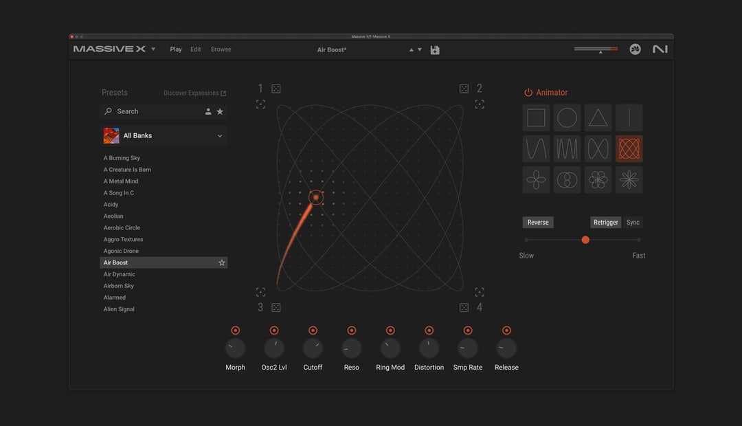 Massive X Player – Morpher View